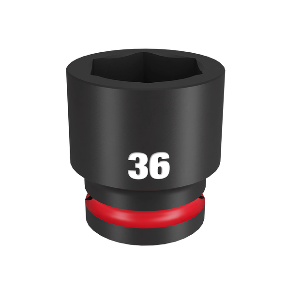 SHOCKWAVE™ 3/4" Drive 36mm Standard 6 Point Impact Socket, , hi-res
