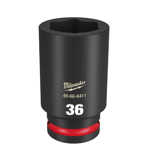 SHOCKWAVE™ 3/4" Drive 36mm Deep 6 Point Impact Socket, , hi-res