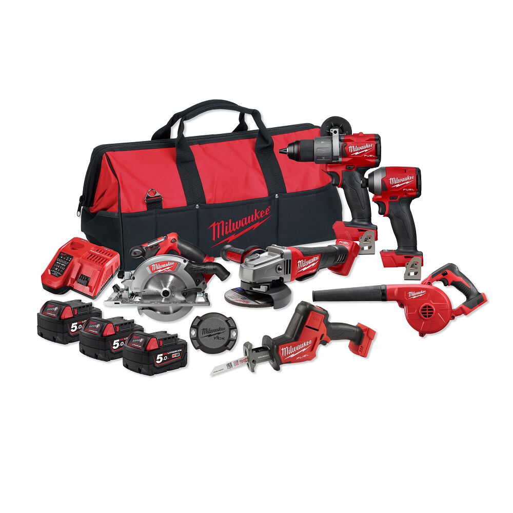 6 piece cheap milwaukee kit
