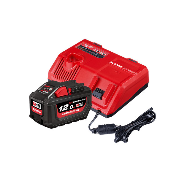 M18™ REDLITHIUM™ HIGH OUTPUT™ 12.0Ah Super Charger Starter Pack, , hi-res