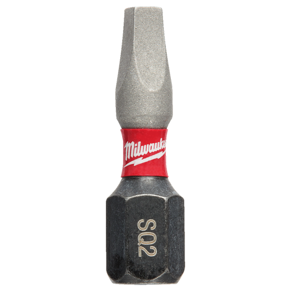Milwaukee SHOCKWAVE Impact Duty Insert Bit Square Recess 2 25mm 25Pk 