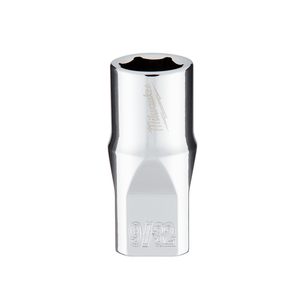 1/4" Drive 9/32" SAE 6-Point Socket, , hi-res