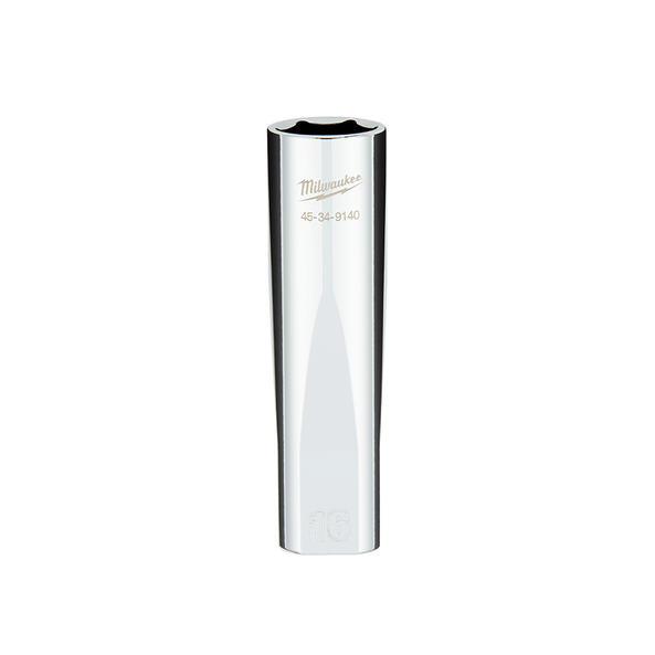 1/2" Drive 16mm Metric 6-Point Deep Socket, , hi-res