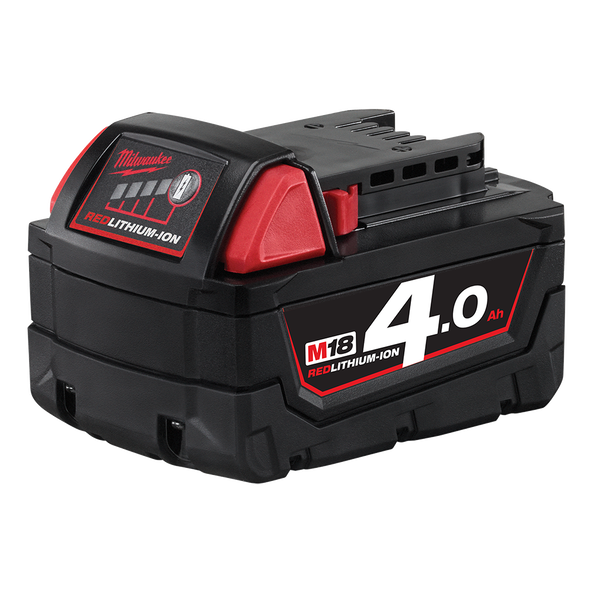 Milwaukee M18 REDLITHIUM 4.0Ah Battery M18B4 Milwaukee Tool NZ