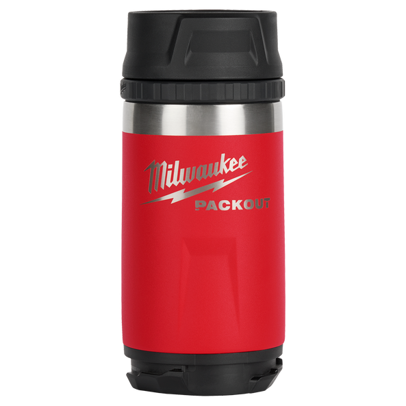 PACKOUT™ Bottle 354ml (12oz) Sip Lid Red, Red, hi-res
