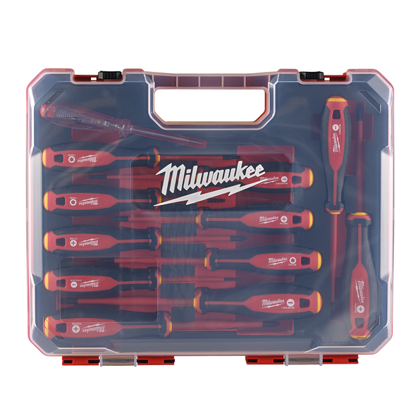 12 Piece VDE Screwdriver Set, , hi-res