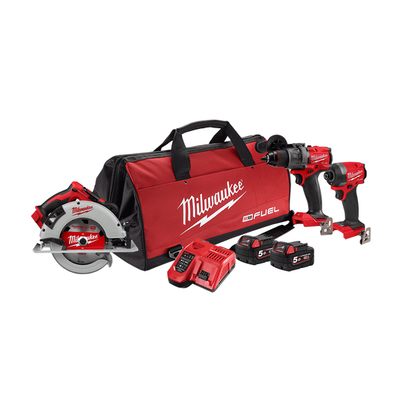 M18 FUEL™ 3 Piece Power Pack 3D3, , hi-res