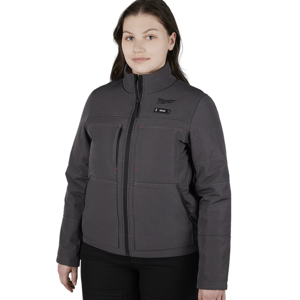 M12 AXIS™ Heated Women's Jacket Grey - S, Grey, hi-res