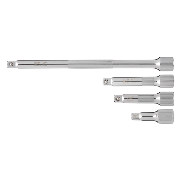 4pc 1/4'' Extension Set, , hi-res