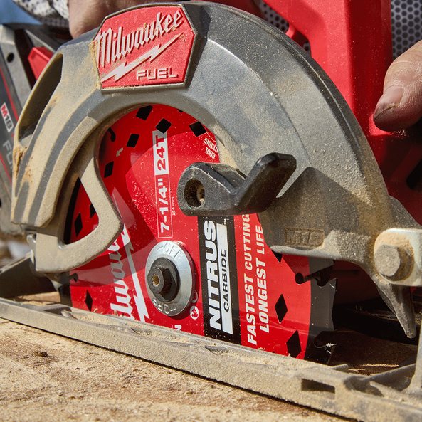 184mm (7-1/4") 24T NITRUS CARBIDE™ Circular Saw Blade Demolition/Framing, , hi-res