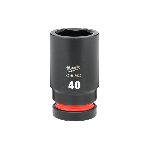 SHOCKWAVE™ 1" Drive 40mm Deep 6 Point Impact Socket, , hi-res