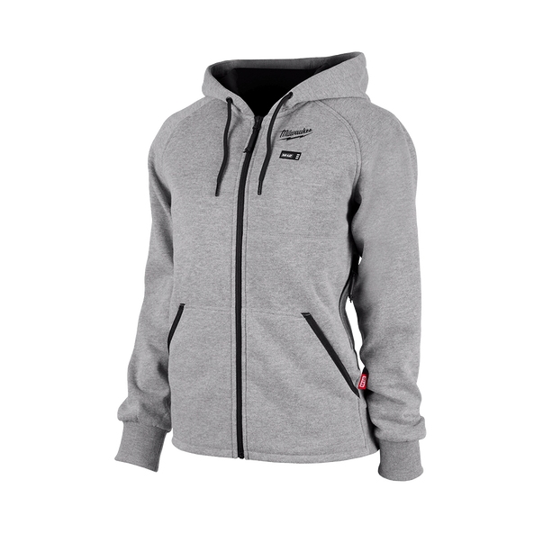 M12™ Women's Heated Hoodie Grey - S, Grey, hi-res