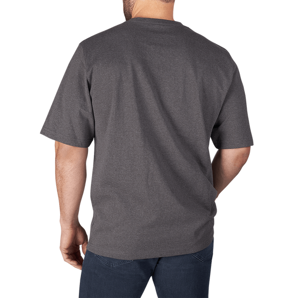 Heavy Duty Pocket Tee Short Sleeve Grey - S, Grey, hi-res