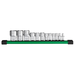 12PC 1/4", 3/8", 1/2" Drive External Torx Socket Set
