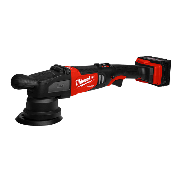 Cordless orbital buffer outlet
