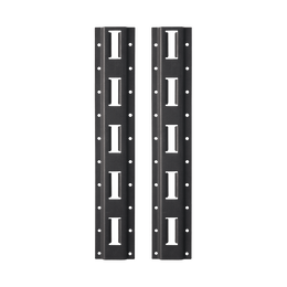 2-Piece Vertical E-Track Rails for PACKOUT™ Racking Shelves