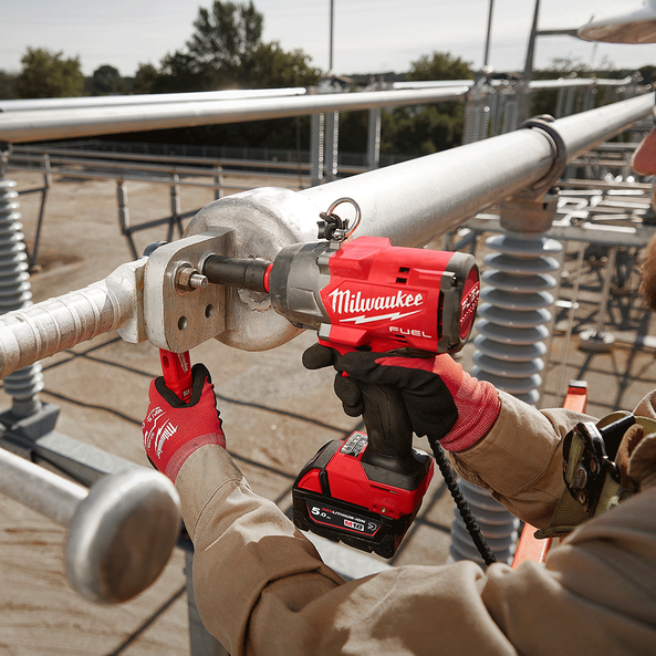 Milwaukee M18 FUEL 1 2 High Torque Impact Wrench with Pin Detent Tool Only M18FHIW2P120 Milwaukee Tool NZ