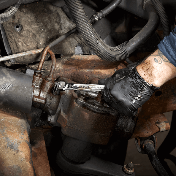 15mm Metric Flex Head Ratcheting Combination Wrench, , hi-res