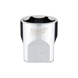 3/8" Drive 19mm Metric 6-Point Socket