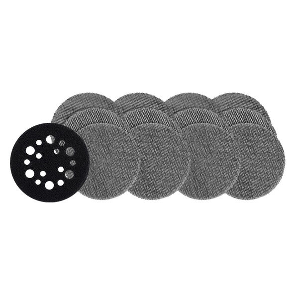 75mm (3") Assorted Grit Set POWERGRID™ H&L Mesh Sanding Discs 12PK + Pad Saver, , hi-res