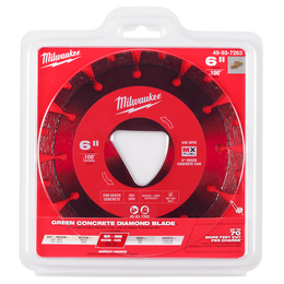 150mm (6") Green Concrete Diamond Blade - Red