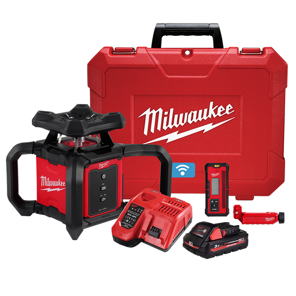 M18™ Horizontal Rotary Laser 610m (2000') Red Kit, , hi-res