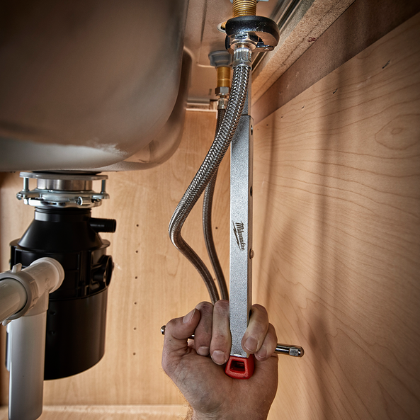 Plumbers under top sink wrench