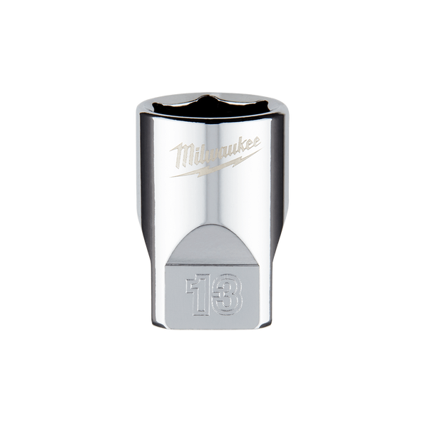 1/4" Drive 13mm Metric 6-Point Socket, , hi-res
