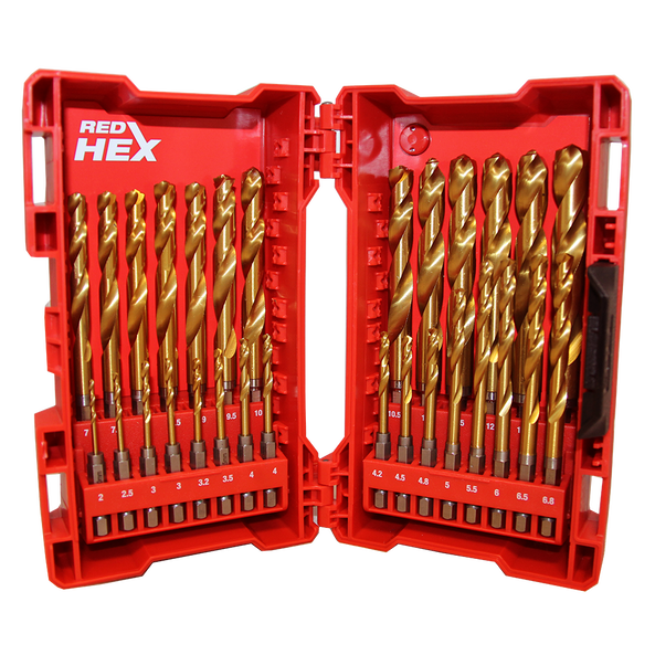 SHOCKWAVE™ Red Hex™ Titanium 29 Pce Kit