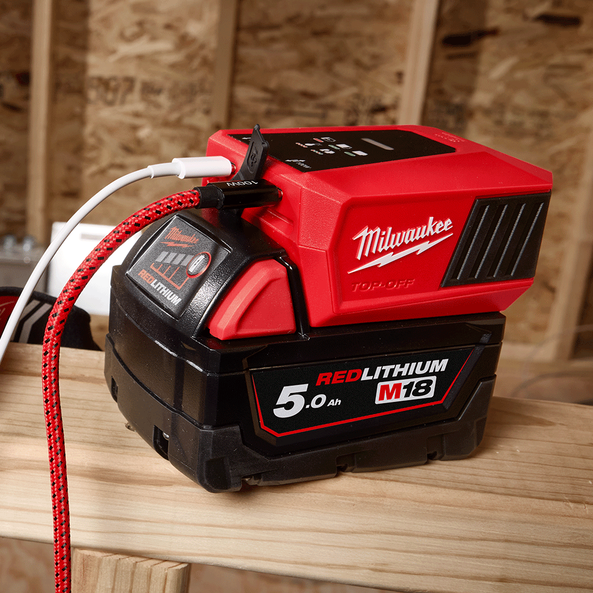 M18™ TOP-OFF Bidirectional Charger & Power Supply, , hi-res