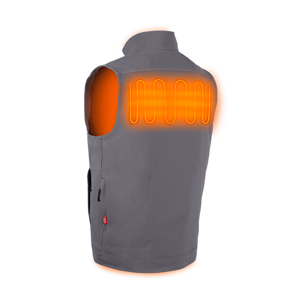 M12™ TOUGHSHELL™ Heated Vest Grey, , hi-res