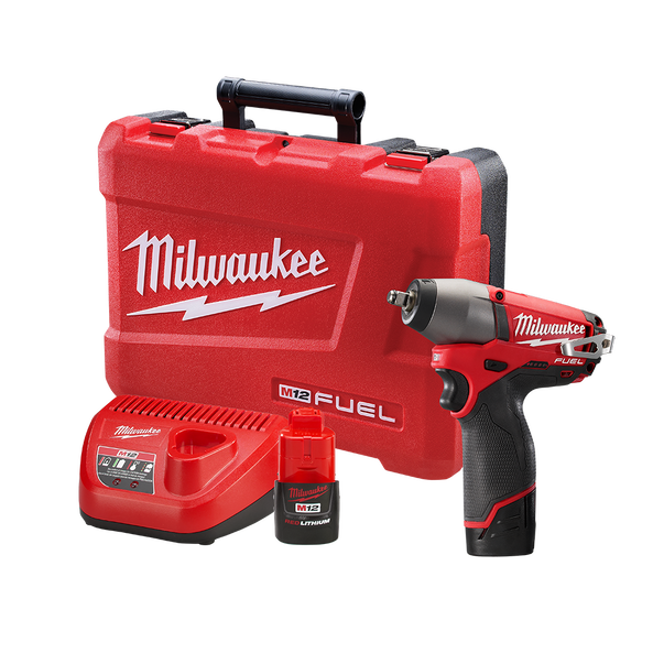 Milwaukee M12 FUEL 3 8 Impact Wrench Kit M12CIW38 202C Milwaukee Tool NZ