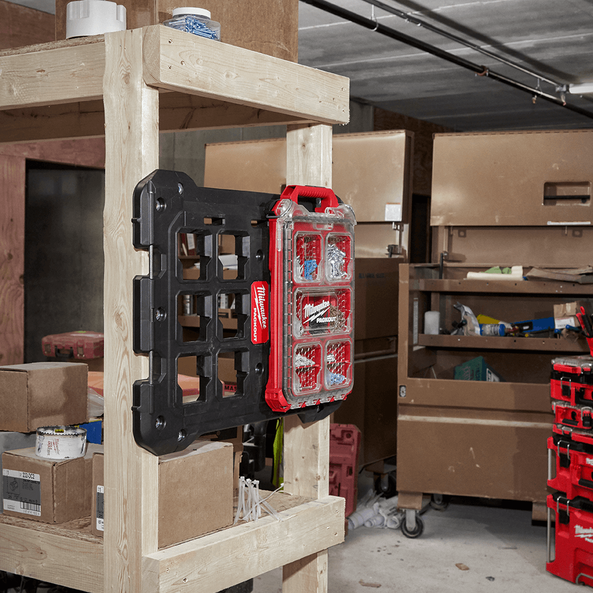 Milwaukee packout locking outlet plate