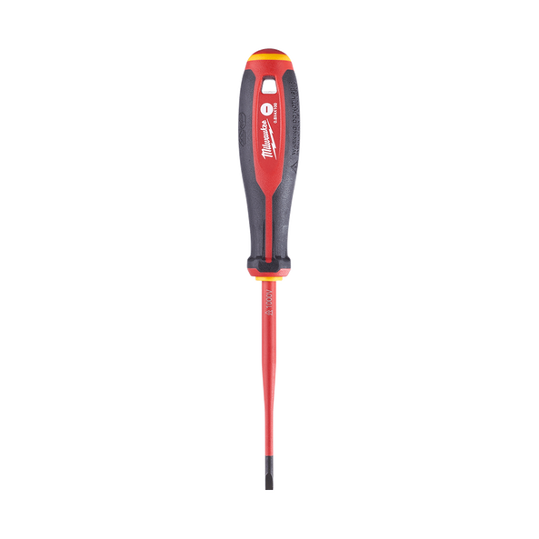 VDE Screwdriver Slotted 0.8mm x 4mm x 100mm, , hi-res