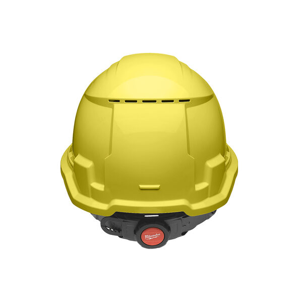 BOLT 100 Yellow Vented Hard Hat, Yellow, hi-res