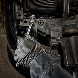 1/4" Drive, Fixed Head Ratchet 229mm (9")