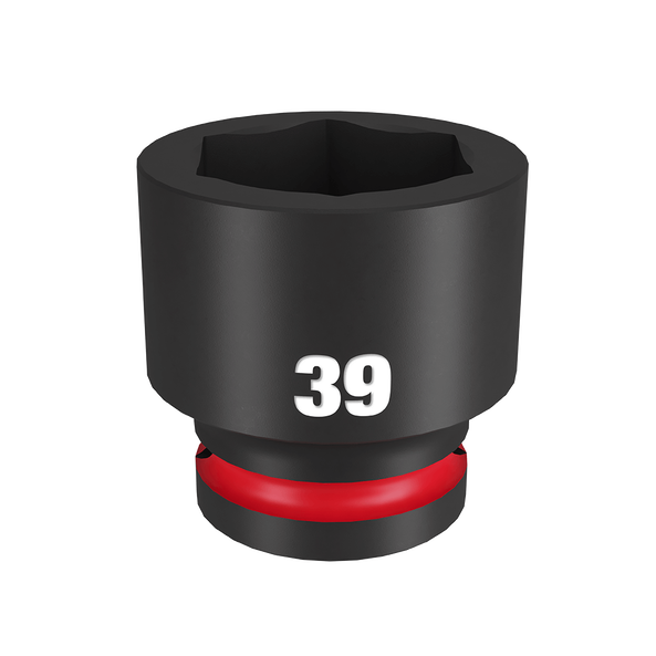 SHOCKWAVE™ 3/4" Drive 39mm Standard 6 Point Impact Socket, , hi-res