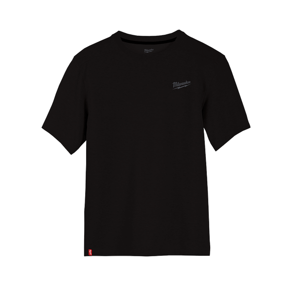 Hybrid Work Tee Short Sleeve Black - S, Black, hi-res