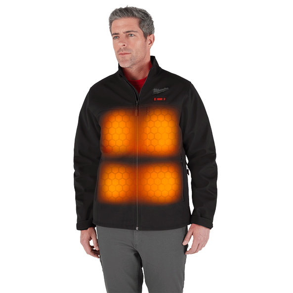 M12™ TOUGHSHELL™ Heated Jacket Black - M, Black, hi-res