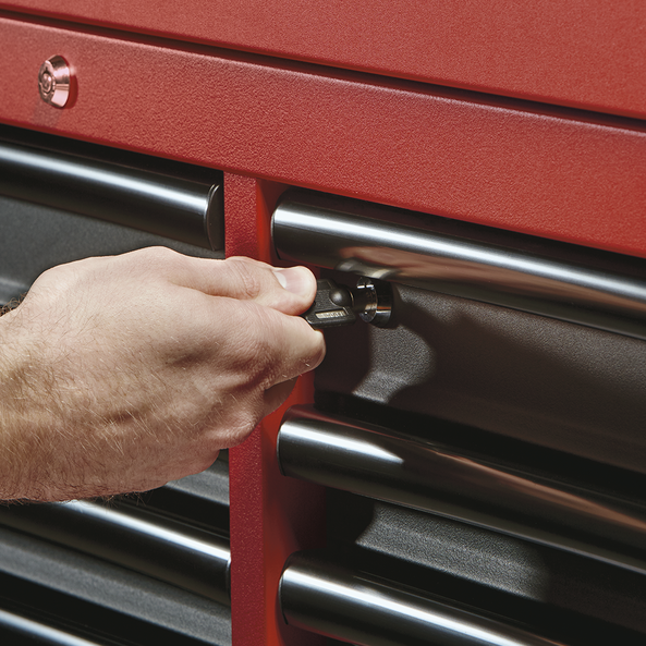 46" Rolling Steel Storage Chest and Cabinet