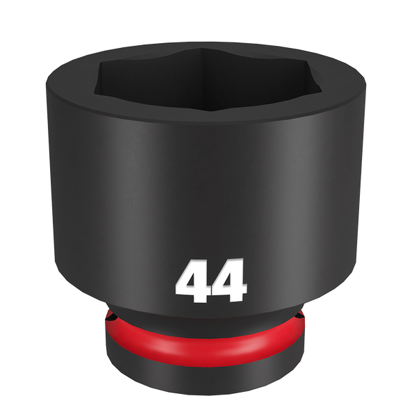 SHOCKWAVE™ 3/4" Drive 44mm Standard 6 Point Impact Socket, , hi-res
