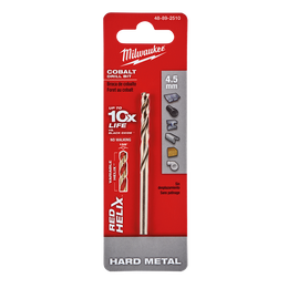 Red Helix™ Cobalt Drill Bit 4.5mm