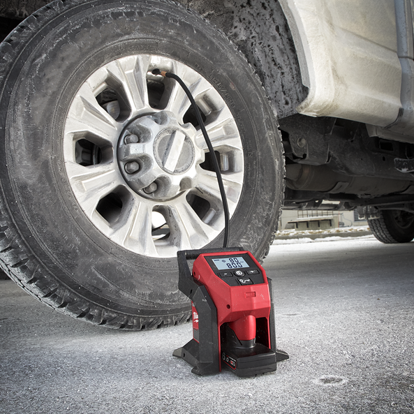 Milwaukee cheap tyre pump