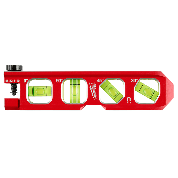 4 Vial Torpedo Level, , hi-res