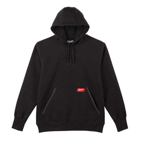 Heavy Duty Pullover Hoodie Black, , hi-res