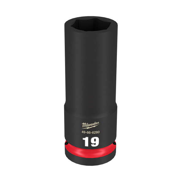 SHOCKWAVE™ 1/2" Drive 19mm Deep 6 Point Impact Socket, , hi-res