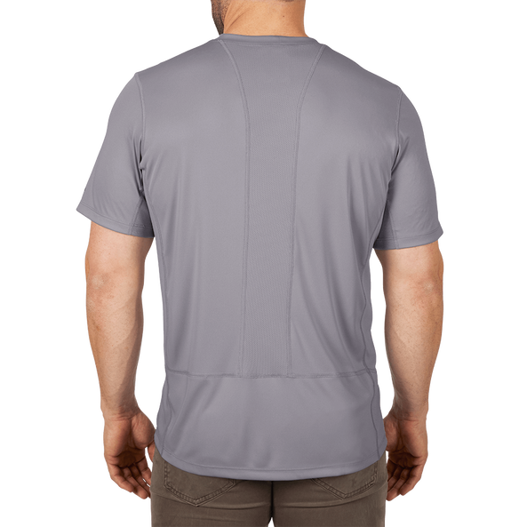 WORKSKIN Light Shirt Short Sleeve Grey - M, Grey, hi-res