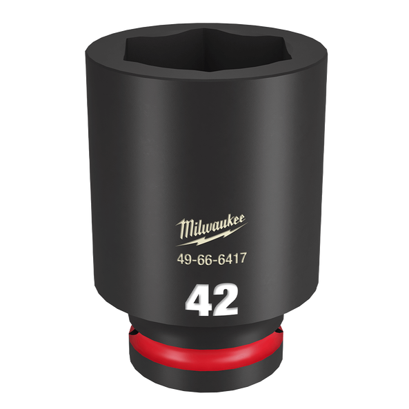 SHOCKWAVE™ 3/4" Drive 42mm Deep 6 Point Impact Socket, , hi-res