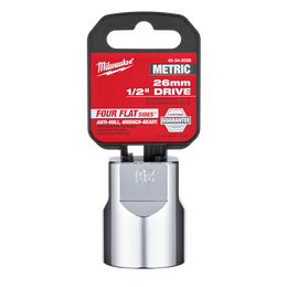 1/2" Drive 26mm Metric Standard 6-Point Socket