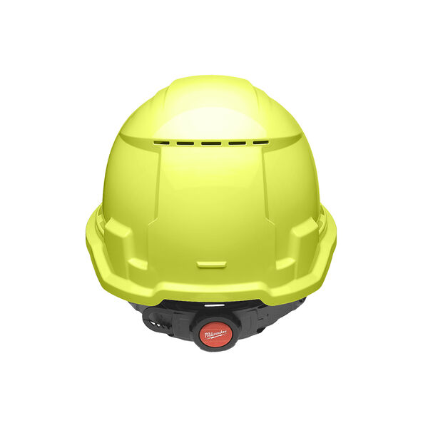 BOLT 100 Hi-Vis Yellow Vented Hard Hat, Hi-Vis Yellow, hi-res